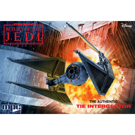 Star Wars: Return of the Jedi - Tie Interceptor 1:48 - Science-Fiction-Modell aus Kunststoff Star Wars: Return of the...