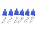Radio -kontrolliertes Autozubehör 6 Clips bei Enlev. Schnell blau | Scientific-MHD Radio -kontrolliertes Autozubehör 6 Clips bei Enlev. Schnell blau | Scientific-MHD