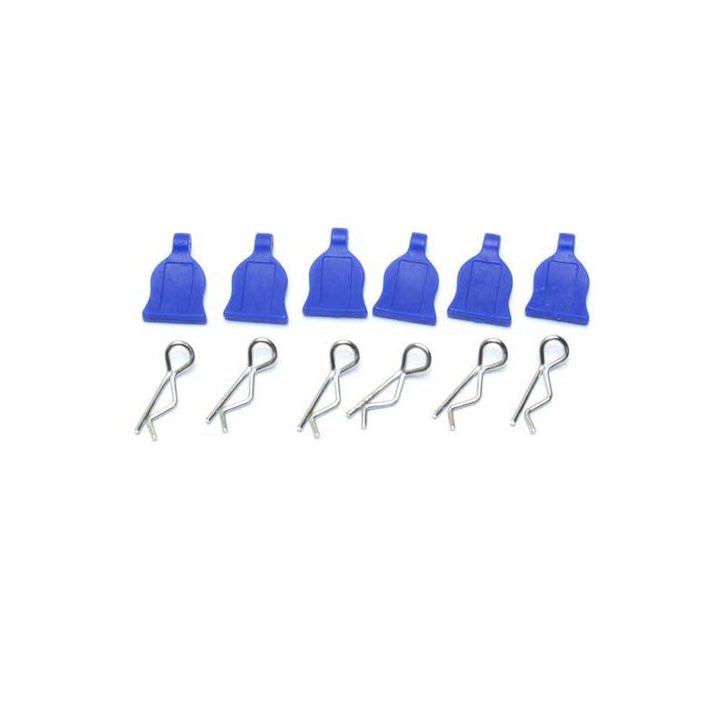 Radio -kontrolliertes Autozubehör 6 Clips bei Enlev. Schnell blau | Scientific-MHD