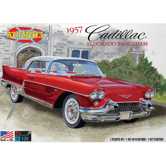 Plastikmodell des Cadillac Eldorado Brougham 1957 1:25 Plastikmodell des Cadillac...
