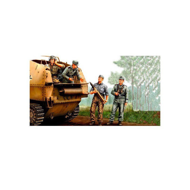 Deutsche SPG -Crew 1/35 Figur | Scientific-MHD