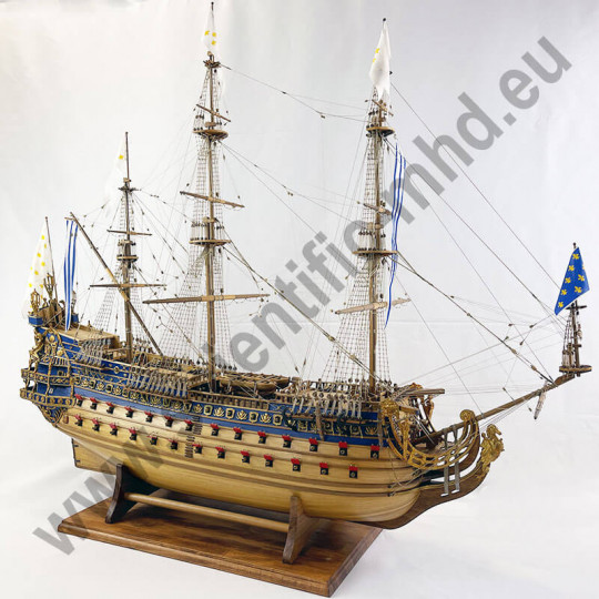 Statisches Boot le Soleil Royal 1/77 Statisches Boot le Soleil...