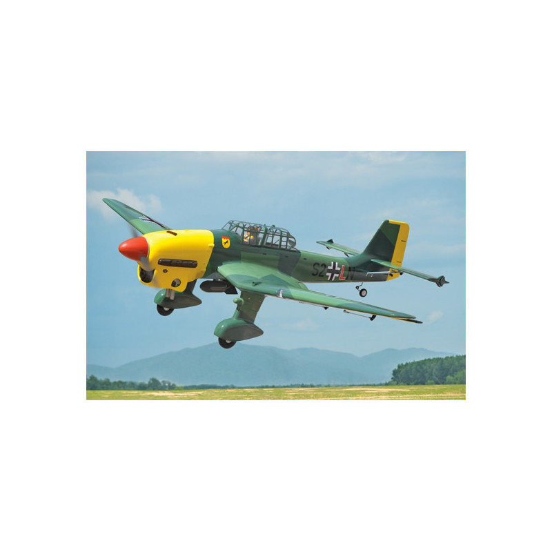 Funk -kontrollierte Thermalflugzeuge JU87B STUKA 60cc ARF | Scientific-MHD