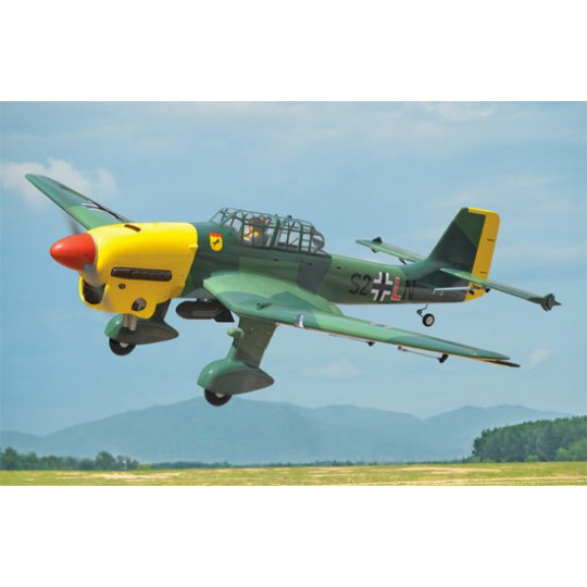 Funk -kontrollierte Thermalflugzeuge JU87B STUKA 60cc ARF | Scientific-MHD