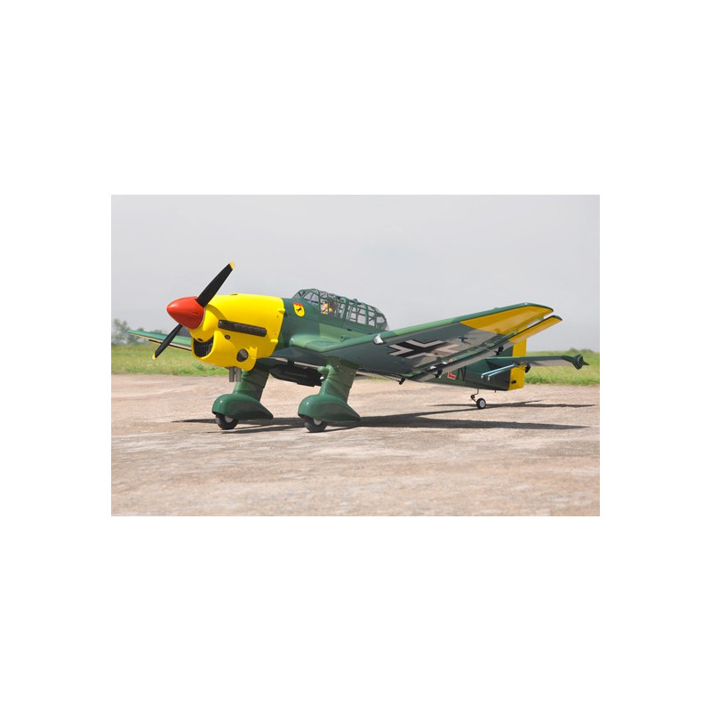 Funk -kontrollierte Thermalflugzeuge JU87B STUKA 60cc ARF | Scientific-MHD