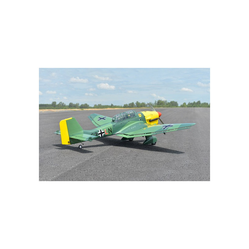 Funk -kontrollierte Thermalflugzeuge JU87B STUKA 60cc ARF | Scientific-MHD