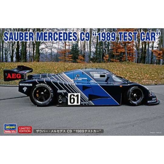 Modell des Sauber Mercedes...