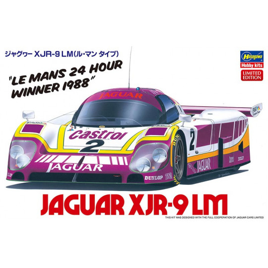 Modell des Jaguar XJR-9 LM...