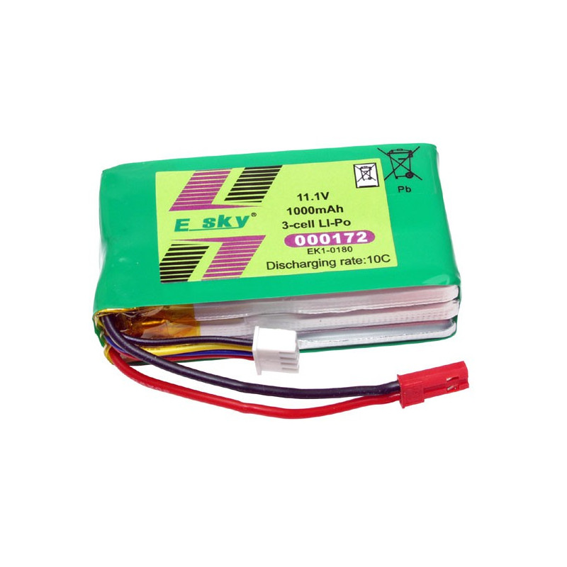 Lipo -Batterie für funkkontrollierte Lipo 11,1V 1000 Ma | Scientific-MHD