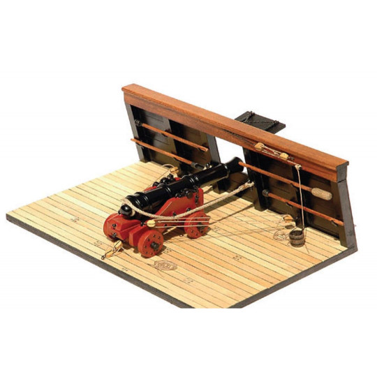 Kanone für Smoothbore-Boote...