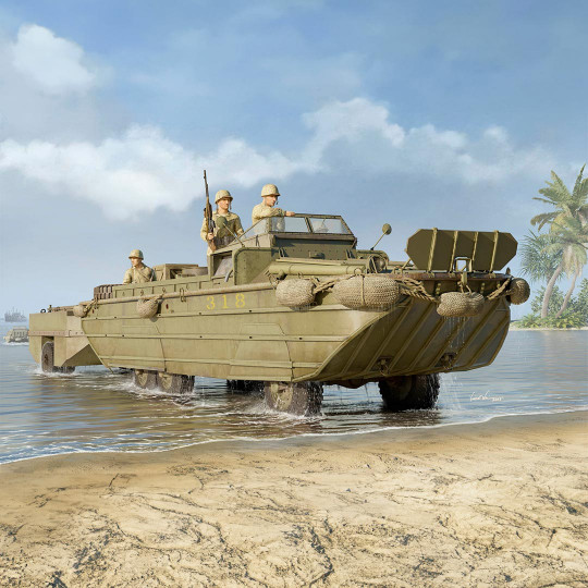 Modell eines GMC DUKW-353...