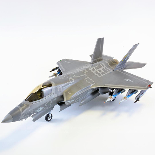 Modell des Flugzeugs F-35B...