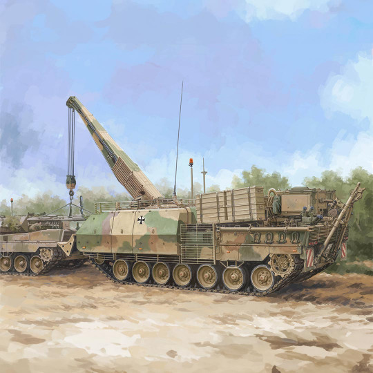 Panzermodell Bergepanzer BPz3A1 Buffalo ARV 1:35 Panzermodell Bergepanzer...