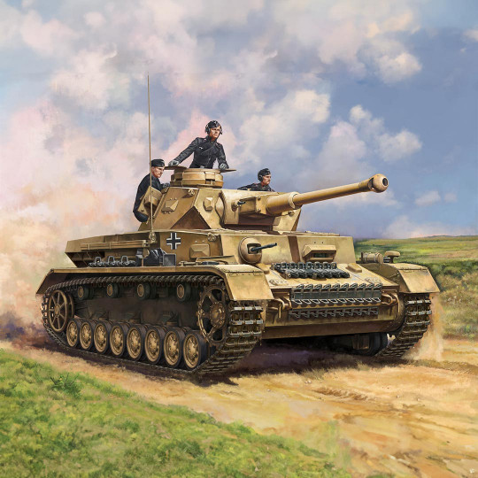 Plastikmodell eines Panzers Pzkpfw IV Ausf.F2 Medium Tank 1:48 Plastikmodell eines Panzers...