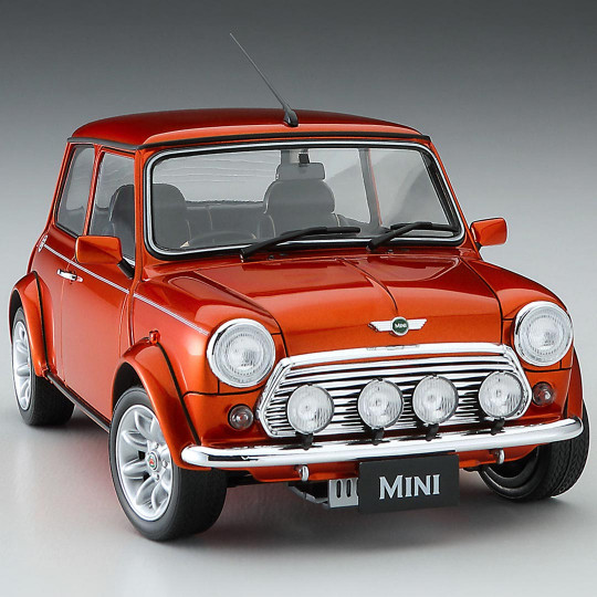 Modell des Mini Cooper...