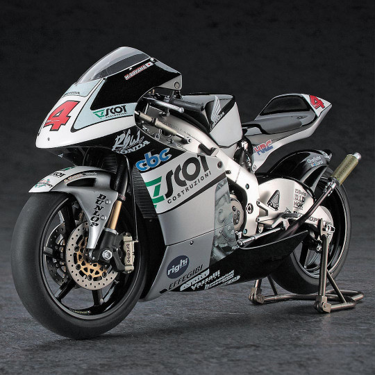 Plastikmodell des Motorrads...