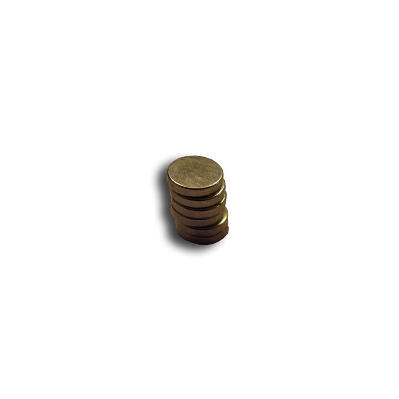 Eingebetteter Accessoire -Rundmagnet -Durchmesser. 5 mm (6pcs) | Scientific-MHD