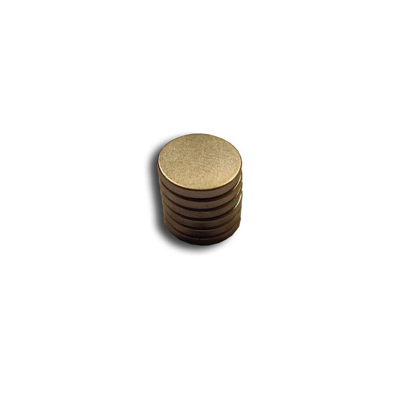 Eingebetteter Accessoire -Rundmagnet -Durchmesser. 10 mm (6pcs) | Scientific-MHD