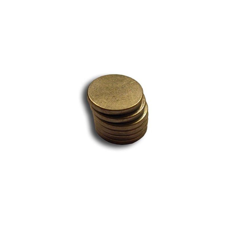 Eingebetteter Accessoire -Rundmagnet -Durchmesser. 12 mm (6pcs) | Scientific-MHD