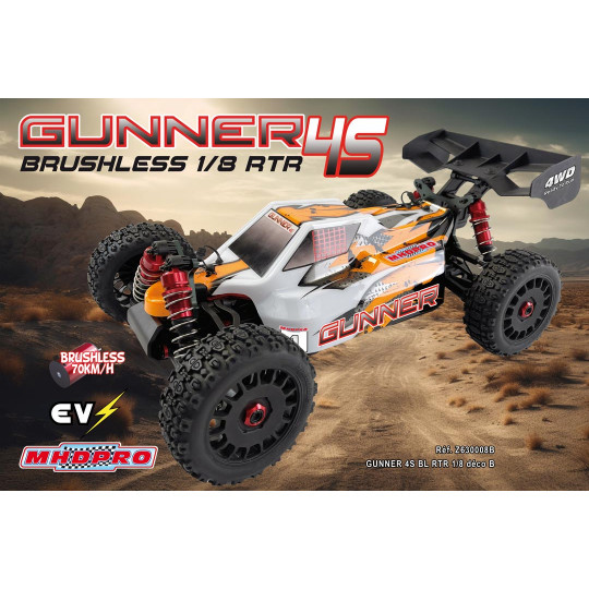 Elektro RC Buggy GUNNER 4S...
