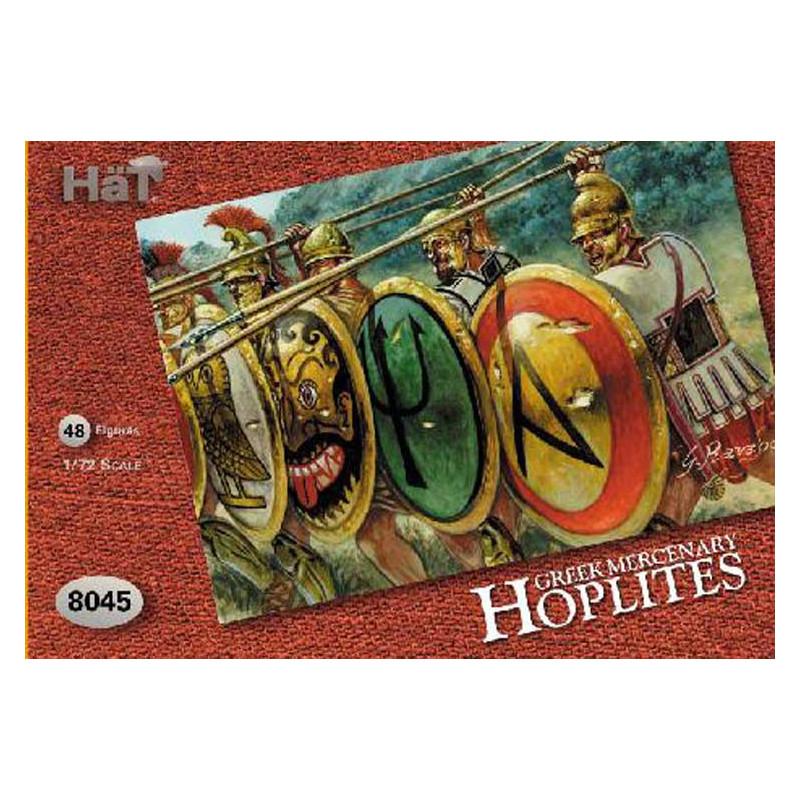 Griechische Söldner -Hopliten 1/72 Figur | Scientific-MHD
