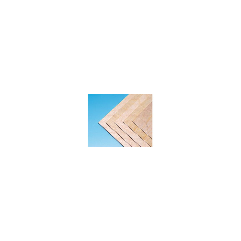 Holzmaterial CTP 500x250x1.0mm | Scientific-MHD