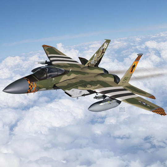 Plastikmodellflugzeug F-15C...