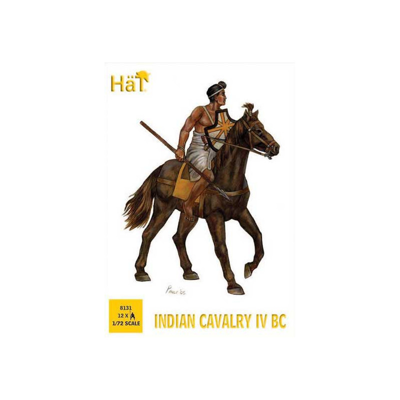 Cav -Figur. Indischer König Porus 1/72 | Scientific-MHD