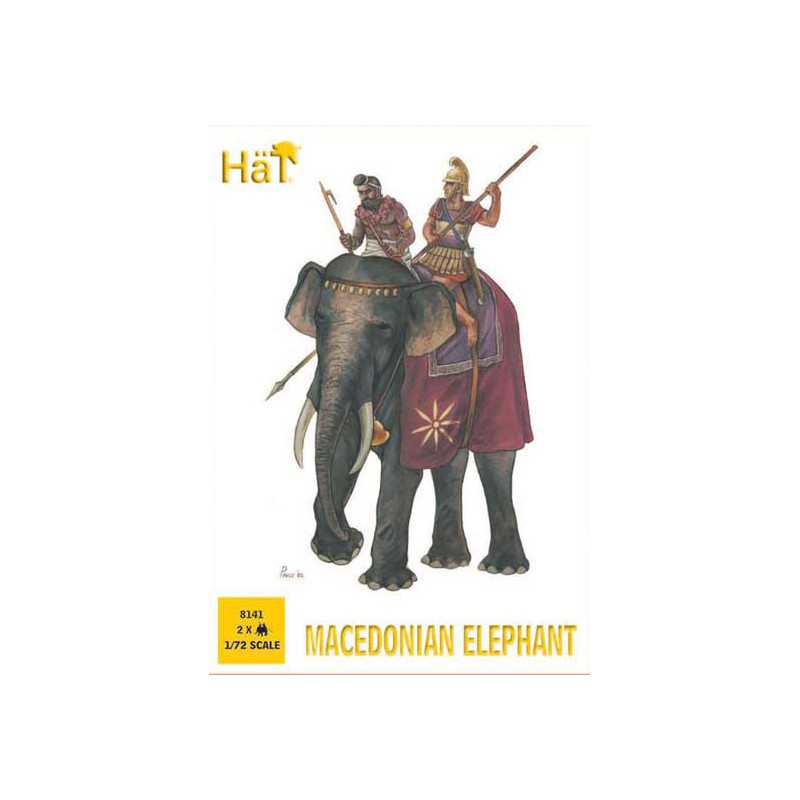 Mazedonische Elefantenfigur 1/72 | Scientific-MHD