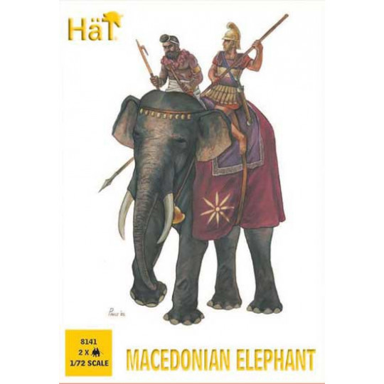Mazedonische Elefantenfigur 1/72 | Scientific-MHD