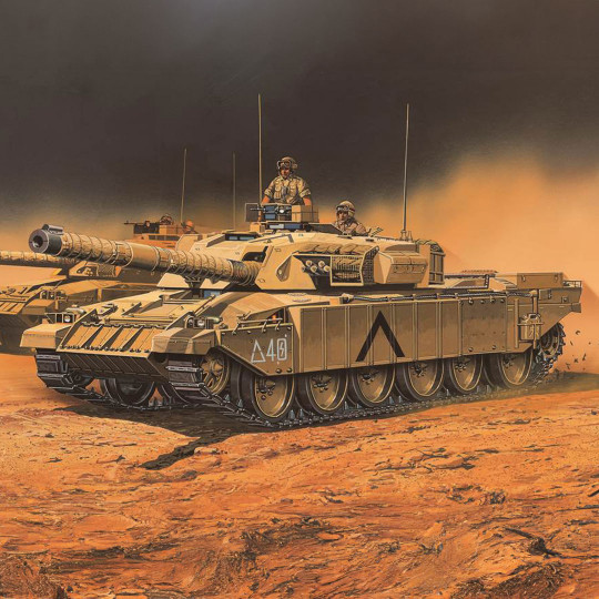 Plastikmodell eines Panzers...