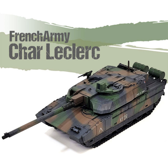 Plastikmodell des französischen Panzers Leclerc 1:72 Plastikmodell des...