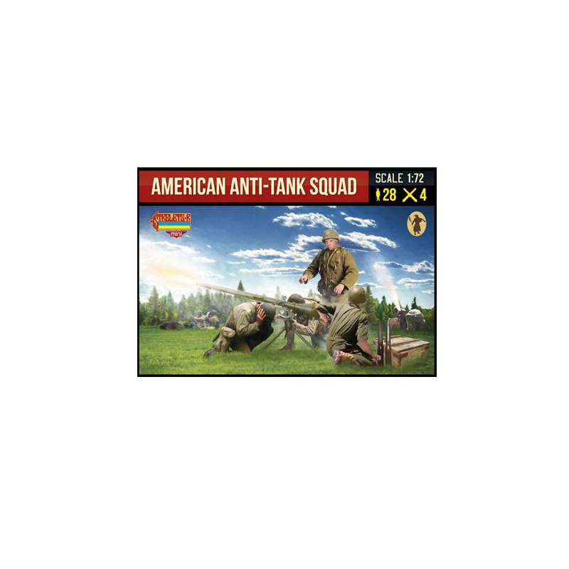 Amerikanische Panzerabwehrkader 1/72 Figurine | Scientific-MHD