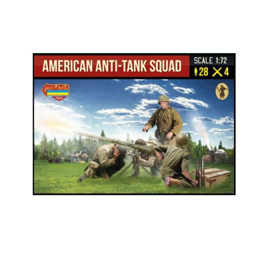 Amerikanische Panzerabwehrkader 1/72 Figurine Amerikanische Panzerabwehrkader 1/72 Figurine | Scientific-MHD