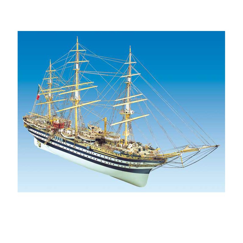 Amerigo Vespucci statisches Boot 1/84 Kit N ° 2 | Scientific-MHD