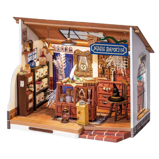 Mechanisches 3D-Puzzle für das Modell "Kikis magisches Emporium" Mechanisches 3D-Puzzle für...