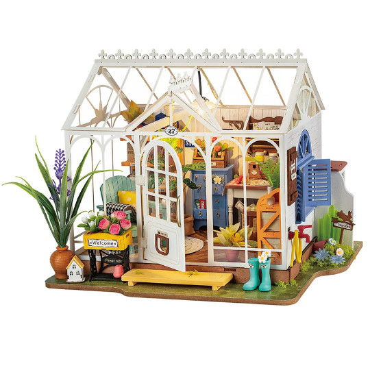 Mechanisches 3D-Zwischenpuzzle für Dreamy Garden House-Modell Mechanisches...