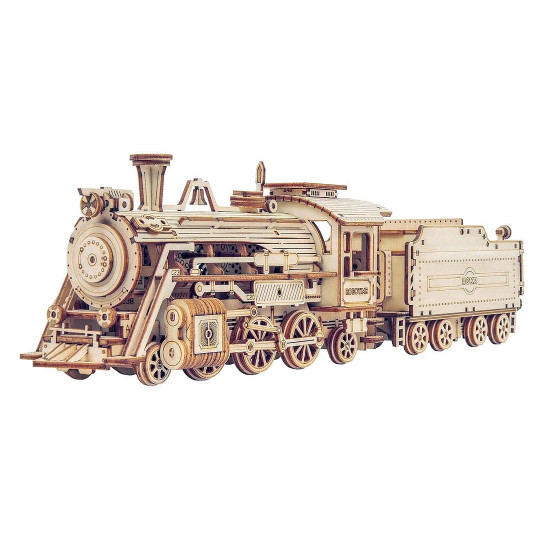 Mechanisches 3D-Zwischenpuzzle für Modelldampflokomotive Mechanisches...