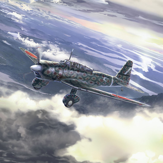 Plastikmodell eines Flugzeugs Mitsubishi Ki51 Type 99 Assault/Tactical Recon. Plane 1:72 Plastikmodell eines...