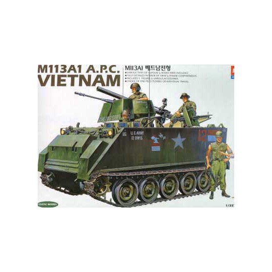 Kunststofftankmodell M-113A1 Vietnam Version 1/35 Kunststofftankmodell M-113A1 Vietnam Version 1/35 | Scientific-MHD