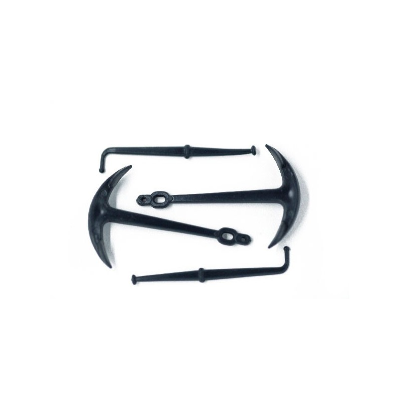 Bootsunterkünfte Anker bei JAS 35x35 mm (2 Stcs) | Scientific-MHD