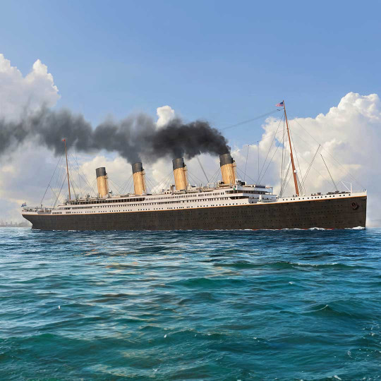 Plastikmodell des Schiffes...