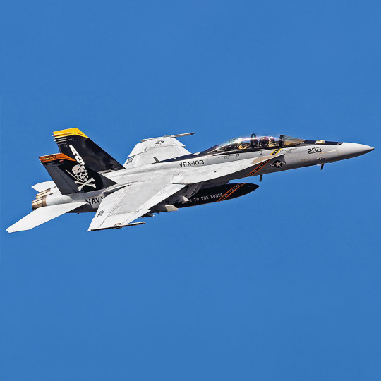 Modell eines F/A-18F Super...
