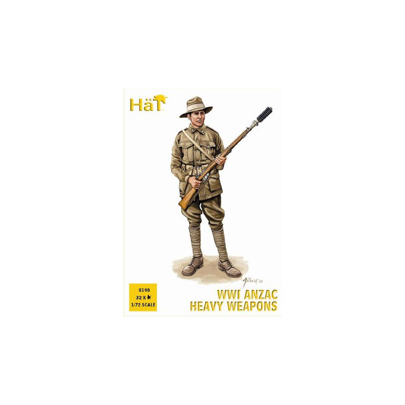 Anzac Figur schwere Waffen im Zweiten Weltkrieg 1/72 | Scientific-MHD
