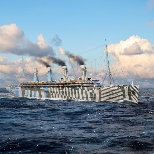 Plastikmodellschiff Olympic...