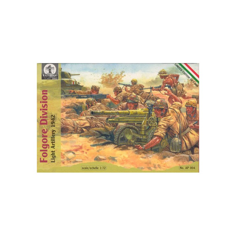 Italienische Artillerie -Figur 1942 1/72 | Scientific-MHD
