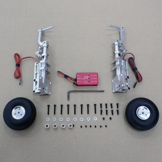 Bordzubehör Elektrisches Einziehfahrwerk + Räder für P-51D MASTER SCALE KIT Bordzubehör Elektrisches...