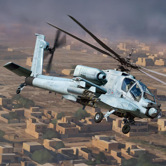 Plastikmodellhubschrauber AH-64A ANG "South Carolina" 1:35 Plastikmodellhubschrauber...