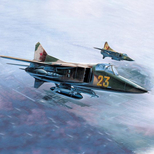 Plastikmodellflugzeug M-27...