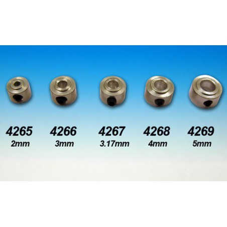 Eingebetteter Zubehör Aluminiumstopp Ring 4 mm (10pcs) | Scientific-MHD Eingebetteter Zubehör Aluminiumstopp Ring 4 mm (10pcs) | Scientific-MHD